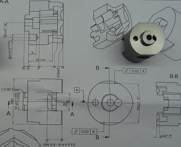 機加工制圖中常見的符號及意義大全--CNC精密零件加工圖紙知識